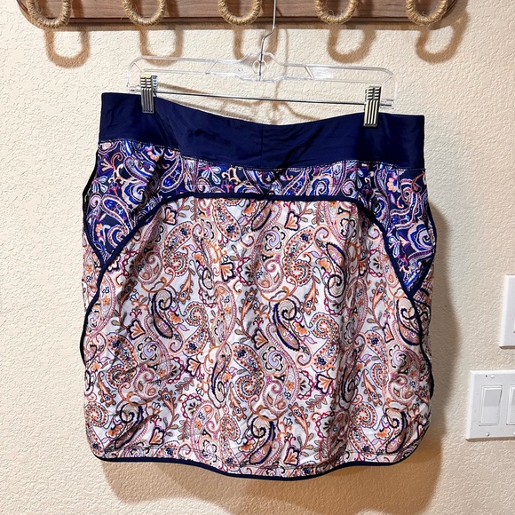 Land’s end Paisley skort size 18W - Picture 3 of 4